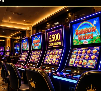 Illustration of gaming machines