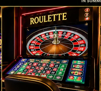 Illustration of electronic roulette